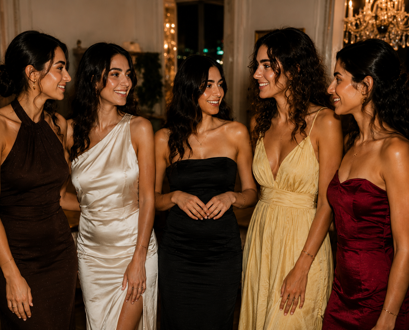Women getting ready